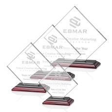 Wellington Rosewood Diamond Crystal Award - Awards and Trophies