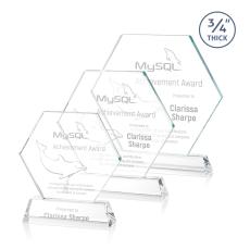 Ralston Optical Polygon Crystal Award - Awards and Trophies