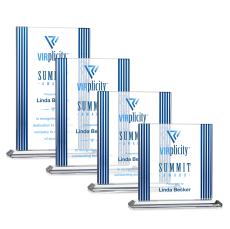 Brooklyn Full Color Rectangle Crystal Award - Awards and Trophies