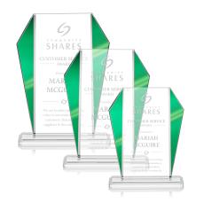 Newbury Green Peaks Crystal Award - Awards and Trophies