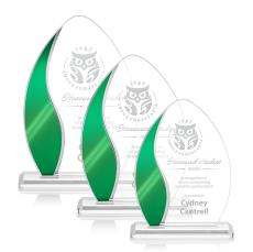 Sherborne Green Peaks Crystal Award - Awards and Trophies