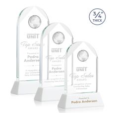 Blake Globe on Newhaven - White - Awards and Trophies