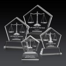Genosee on Base (3D) - Clear - 3D Crystal Awards