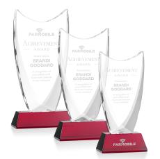 Dawkins Red Peaks Crystal Award - Awards and Trophies
