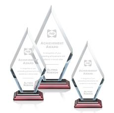 Cancun Rosewood Diamond Crystal Award - Awards and Trophies