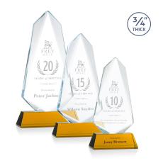 Sheridan Amber on Newhaven Unique Crystal Award - Awards and Trophies