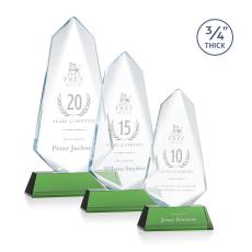 Sheridan Green on Newhaven Unique Crystal Award - Awards and Trophies