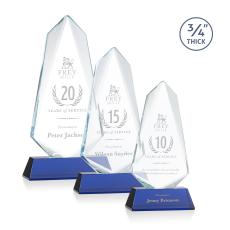 Sheridan Blue on Newhaven Unique Crystal Award - Awards and Trophies