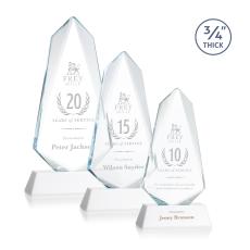 Sheridan White on Newhaven Unique Crystal Award - Awards and Trophies