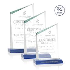 Scarsdale Blue Peaks Crystal Award - Awards and Trophies