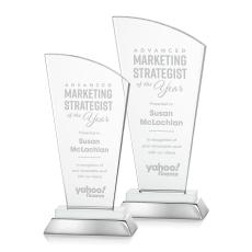 Hansen White Peaks Crystal Award - Metal Awards