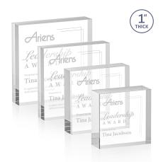 Laval Square / Cube Acrylic Award - Awards and Trophies