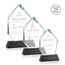 Deerhurst Ice Peak Black on Newhaven Peaks Crystal Award - Awards and Trophies