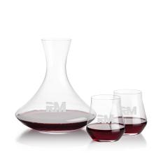 Senderwood Carafe & Bretton Stemless Wine - Corporate Gifts