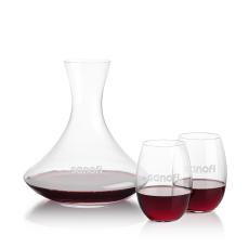 Senderwood Carafe & Carlita Stemless Wine - Corporate Gifts