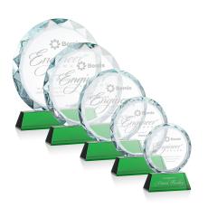 Stratford Green Circle Crystal Award - Awards and Trophies