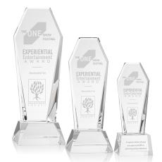 Romford Clear on Base Towers Crystal Award - Crystal Awards