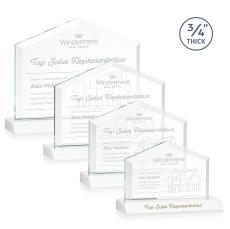 Micasa White Peaks Crystal Award - Crystal Awards