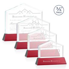 Micasa Red on Newhaven Peaks Crystal Award - Crystal Awards