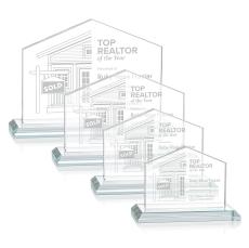 Domicile Starfire Peaks Crystal Award - Crystal Awards