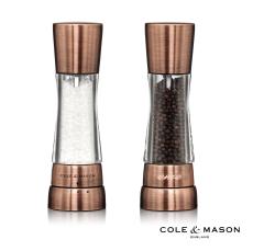 Cole & Mason Derwent Mills - Copper - Salt & Pepper Mills
