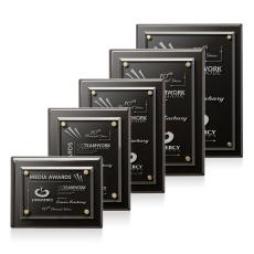 Caledon Plaque - Black/Gold - Plaque Awards