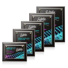 Caledon Full Color Plaque - Black/Gold - Full Color Plaques