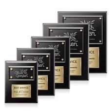 Gossamer Plaque - Black/Gold - Plaque Awards