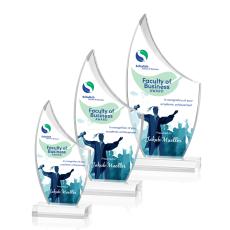 Doncaster Full Color Unique Acrylic Award - Acrylic Awards