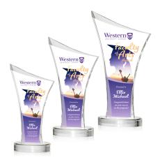 Linden Full Color Peaks Acrylic Award - Acrylic Awards