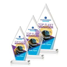 Palmer Full Color Diamond Acrylic Award - Diamond Awards