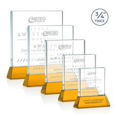 Terra Amber on Newhaven Square / Cube Crystal Award - Desktop Awards