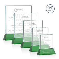 Terra  Green on Newhaven Square / Cube Crystal Award - Desktop Awards