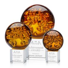 Avery Globe on Granby Base Glass Award - Glass Awards