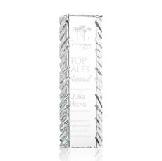 Kaleidoscope Tower Towers Crystal Award - Crystal Awards