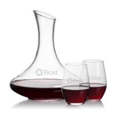 Kanata Carafe & Vale Stemless Wine - Barware
