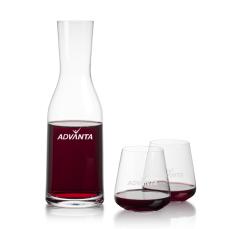 Caldmore Carafe & Breckland Stemless Wine - Corporate Gifts