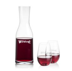 Caldmore Carafe & Boston Stemless Wine - Corporate Gifts