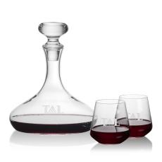 Stratford Decanter & Cannes Stemless Wine - Corporate Gifts