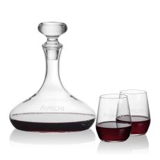 Stratford Decanter & Germain Stemless Wine - Corporate Gifts