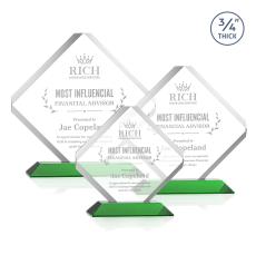 Toulon Green Diamond Crystal Award - Diamond Awards