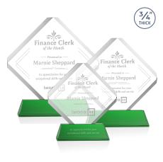 Toulon Green on Newhaven Diamond Crystal Award - Diamond Awards