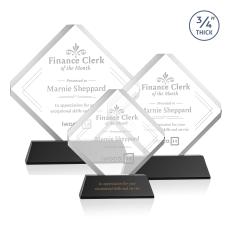 Toulon Black on Newhaven Diamond Crystal Award - Diamond Awards