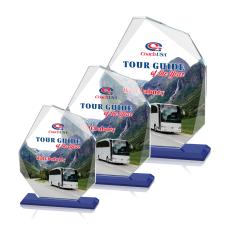 Durham Full Color Polygon Crystal Award - Crystal Awards