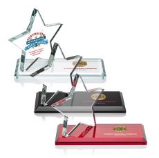 Northam Full Color Star Wood Award - Desktop Awards