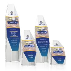 Barrhaven Full Color Polygon Crystal Award - Crystal Awards