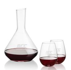 Terrassa Carafe & Edderton Stemless Wine - Barware