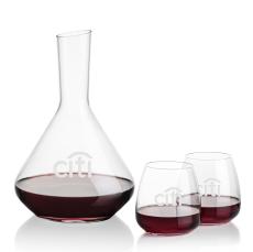 Terrassa Carafe & Hogarth Stemless Wine - Barware