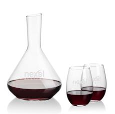 Terrassa Carafe & Laurent Stemless Wine - Barware