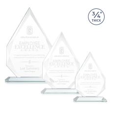 Hawthorne Starfire Peaks Crystal Award - Awards and Trophies